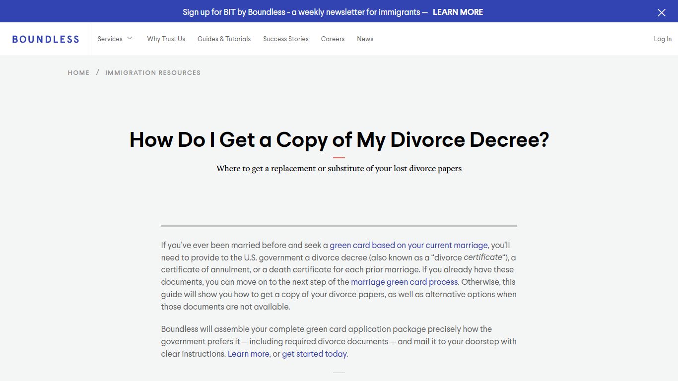 How Do I Get a Copy of My Divorce Decree? - Boundless